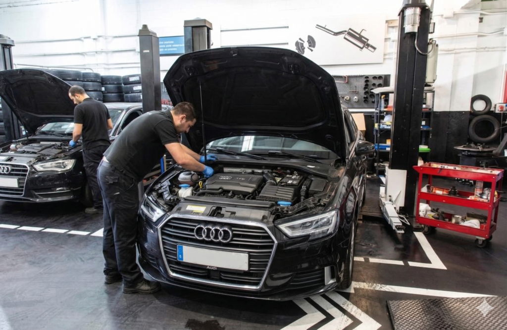 Taller Audi A3 en Madrid