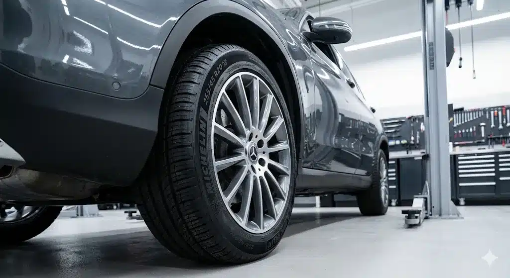 Revisión Mercedes Clase GLC en Madrid, Neumatico.