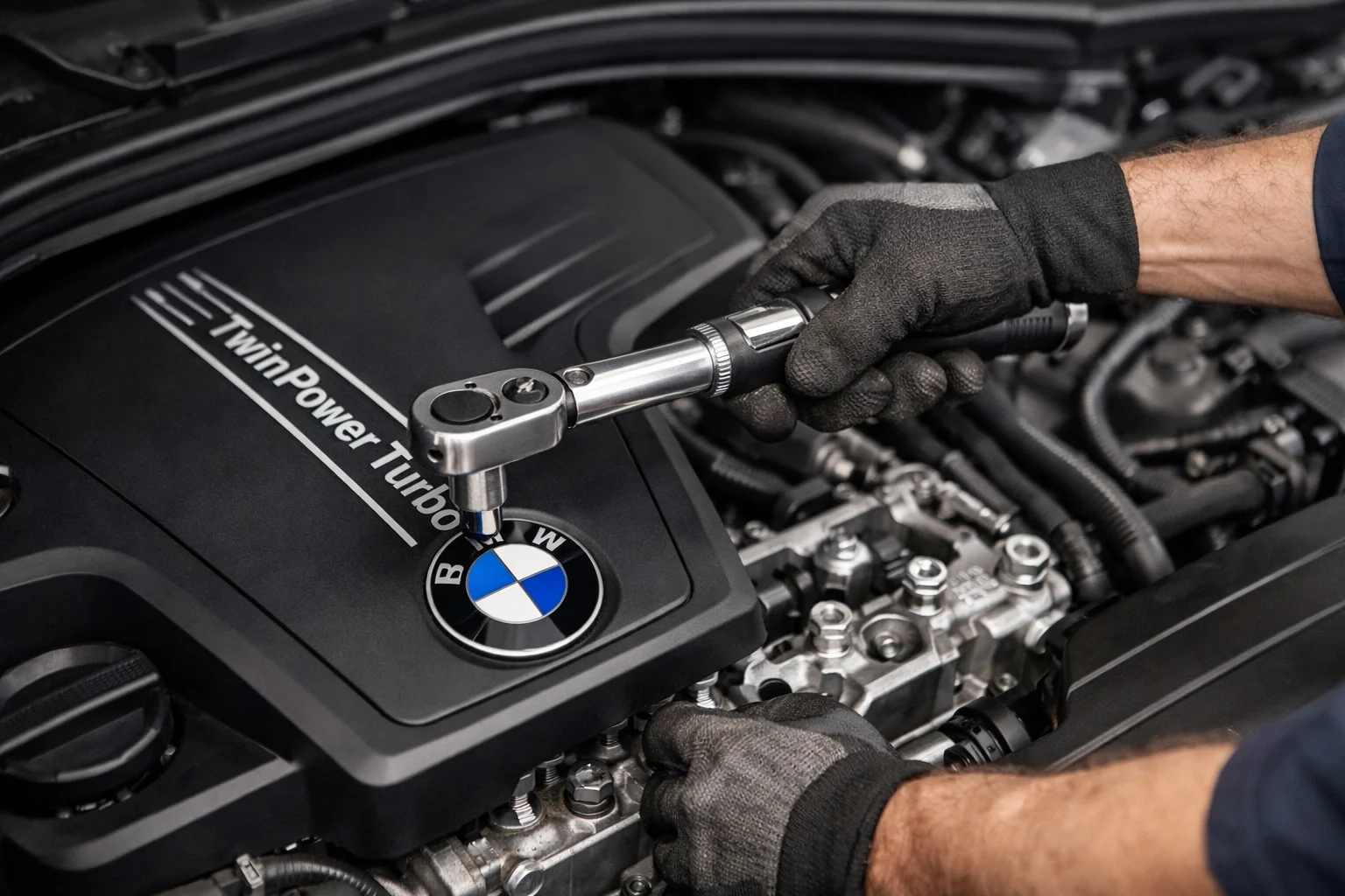 Revisión motor del bmw serie 3 en Madrid