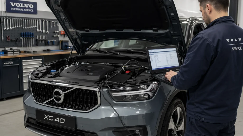 Revisión Volvo Xc40 en Madrid