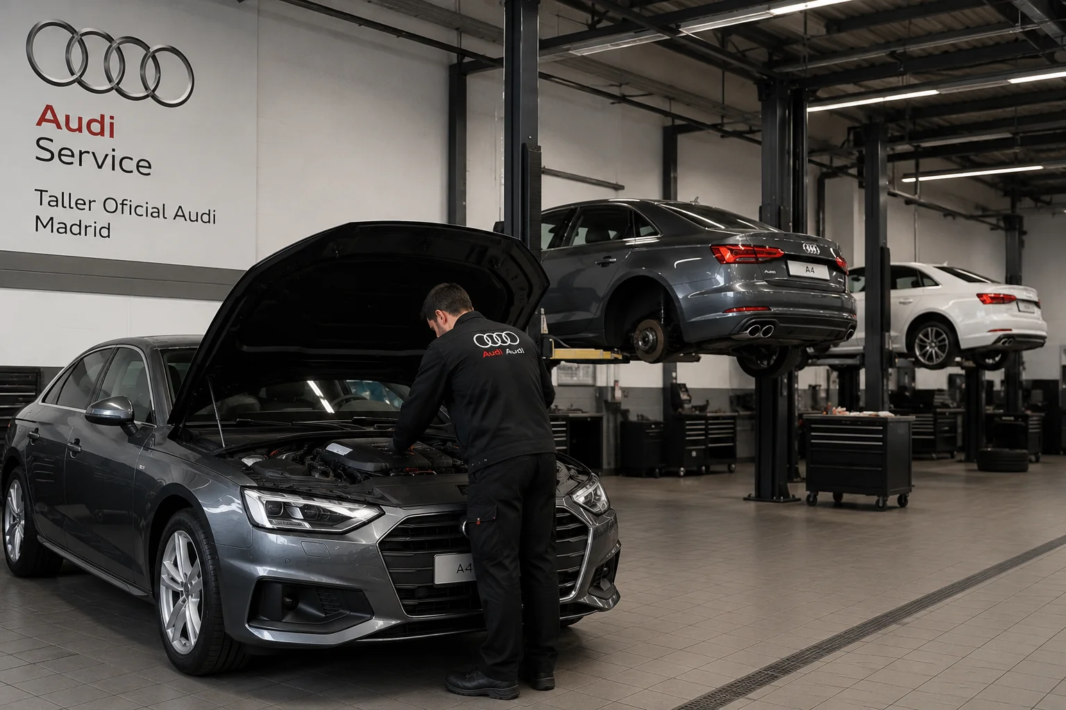 Taller Audi en Madrid - Mantenimiento profesional
